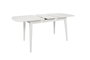Hanah Home Retro 1193 Mesa de Comedor Extensible Blanca